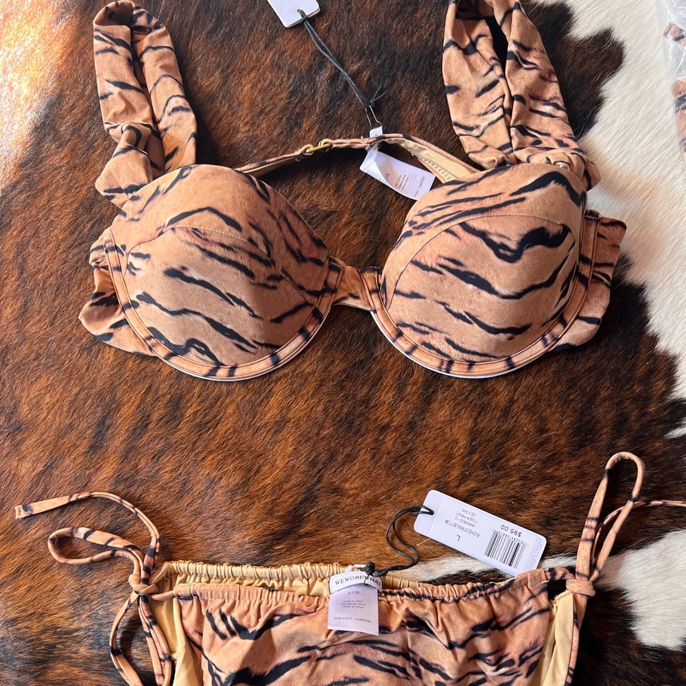 WeWoreWhat bikini tops!